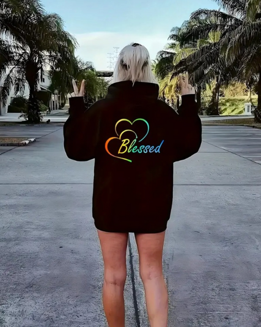 Hearts over blessed Hoodie