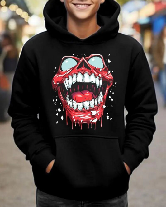 Men's Printed Hooded Sweatshirt