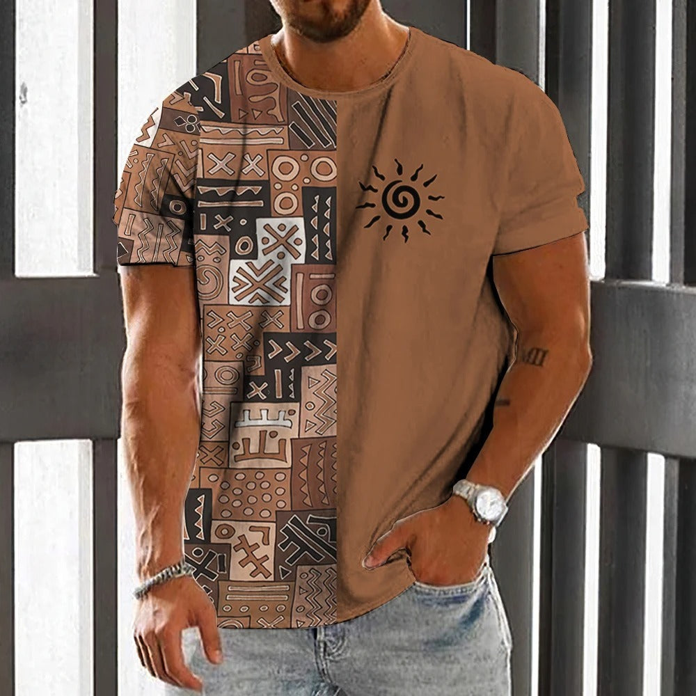 Loose Summer Round Neck European And American Short Sleeve