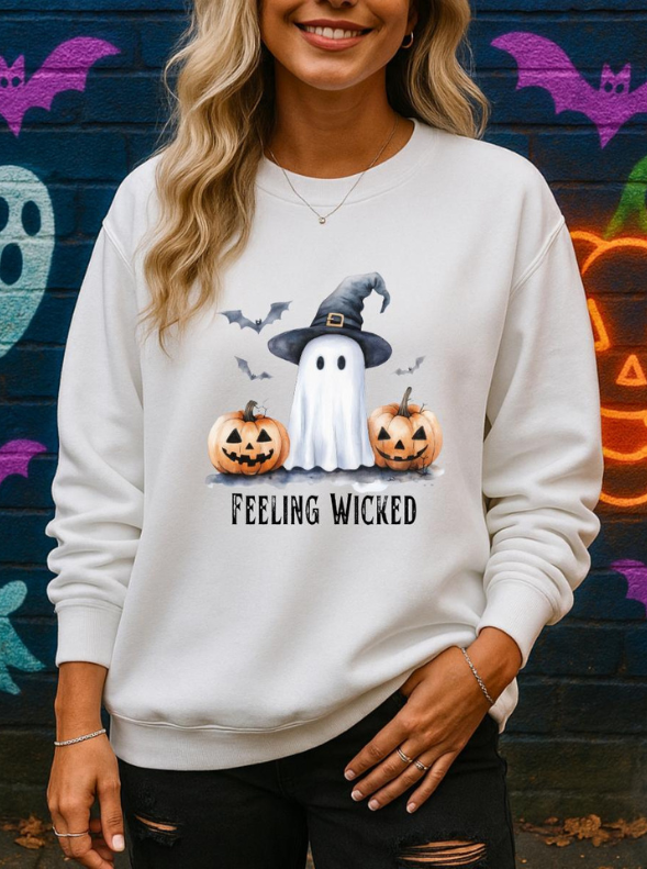 Plus Size Off-the-shoulder Sleeves Casual Sweatshirt