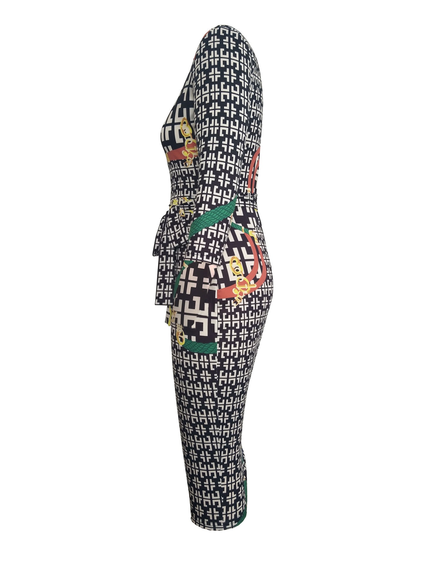 V-neck female bodysuit sexy bodysuit