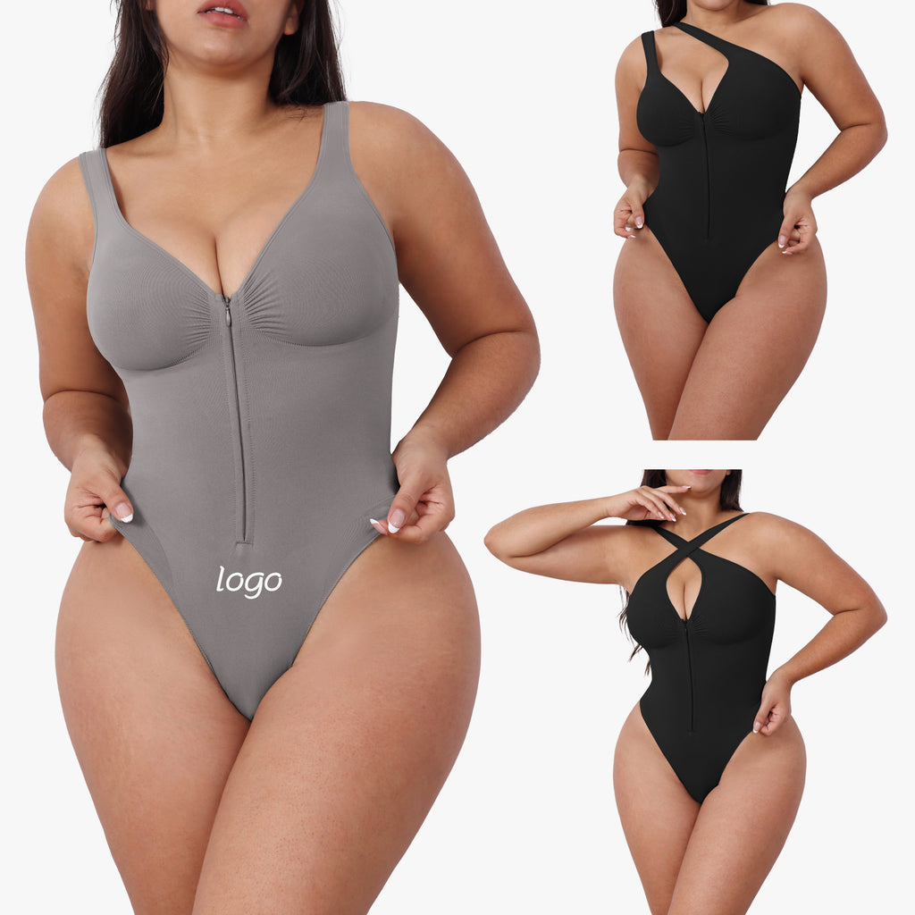 Corset Seamless Shaping And Belly Trimming Sleeveless Jumpsuit