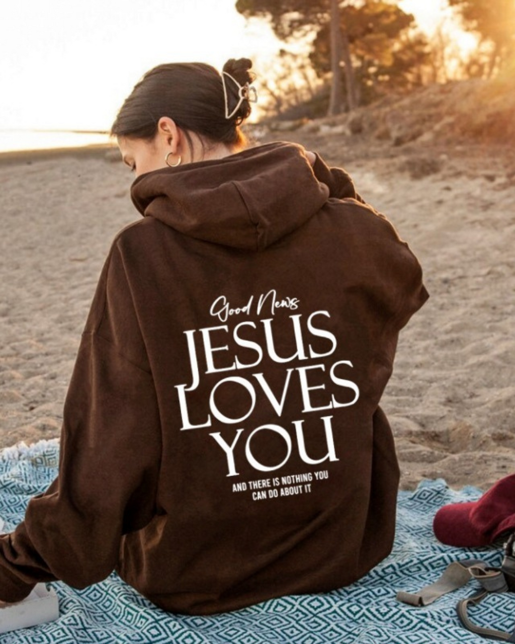 Brushed Hoody Kangaroo Pocket Hoodie Dear Person Behind Me