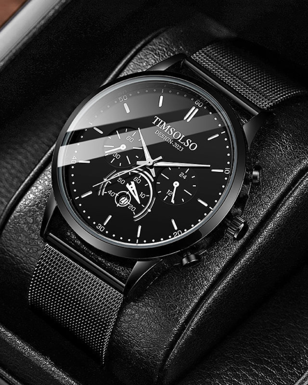 All-matching Simple And High-end Elegant Cool Ultra-thin Calendar Quartz Watch