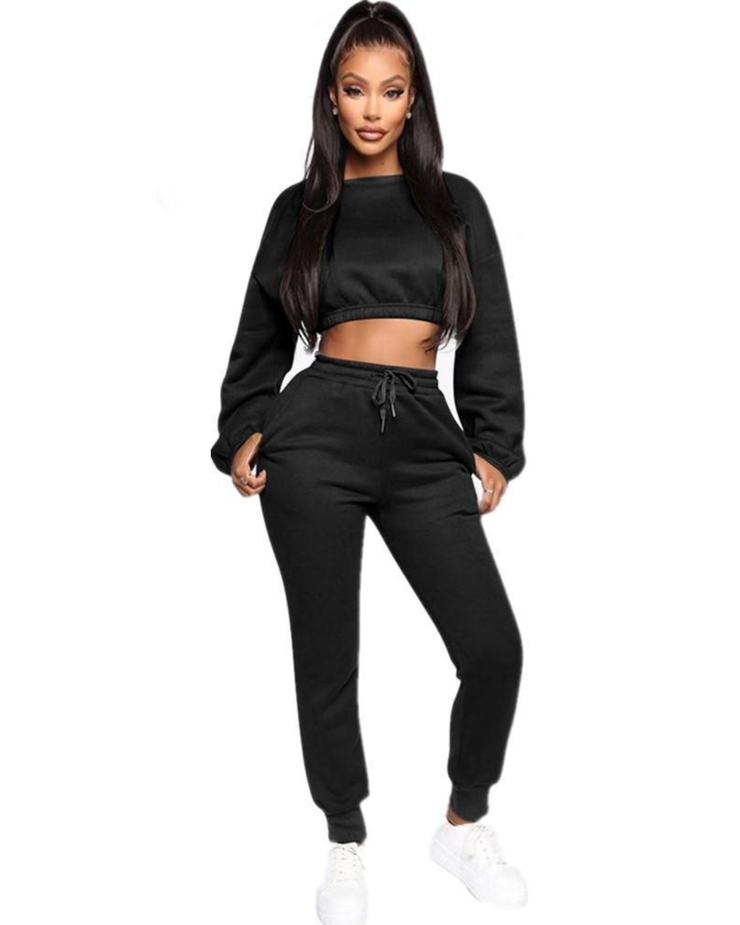 Hoodies Tops Pants Trousers Two Piece Set