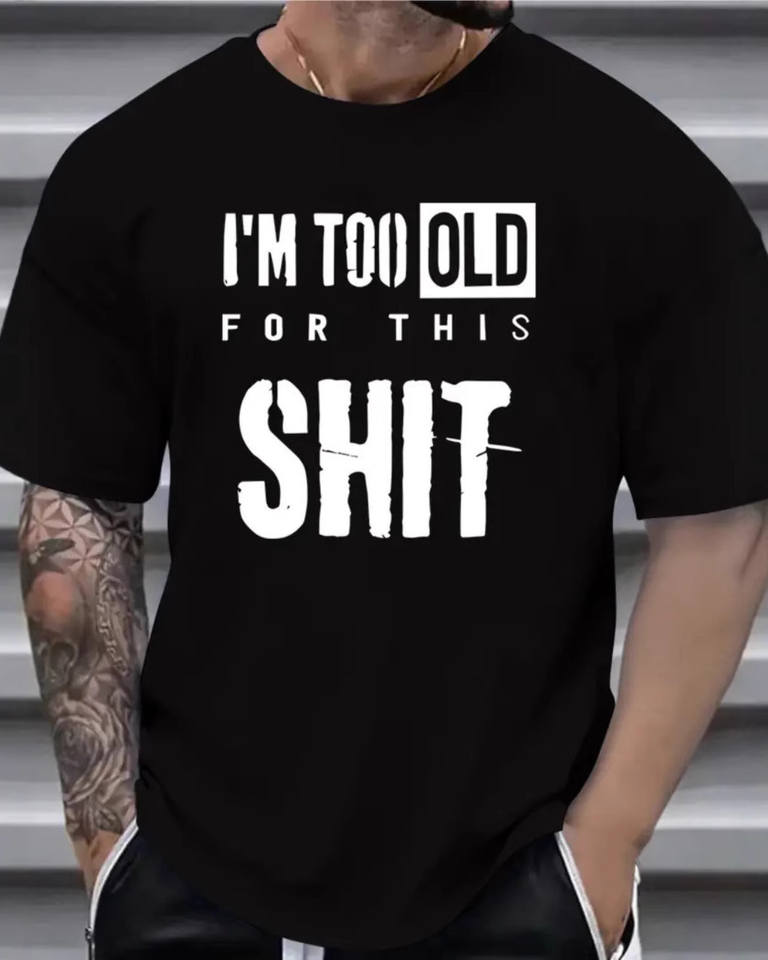 Men's All-match Short-sleeved T-shirt With Design Letters