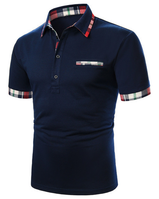 Men Polo Men Shirt Short Sleeve Polo Shirt