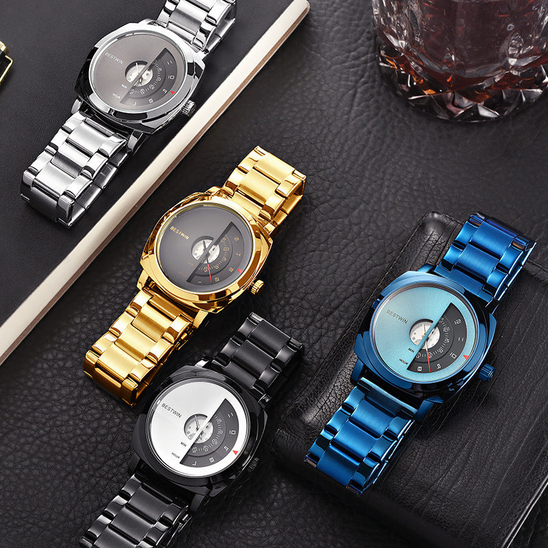 SLR Camera Men's Watch Alloy Folding Buckle Personality