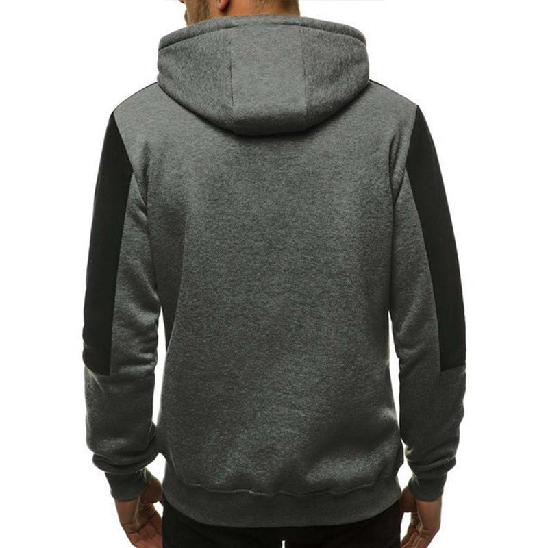 Men's Loose Hooded Pullover Casual Long-sleeved Sweater