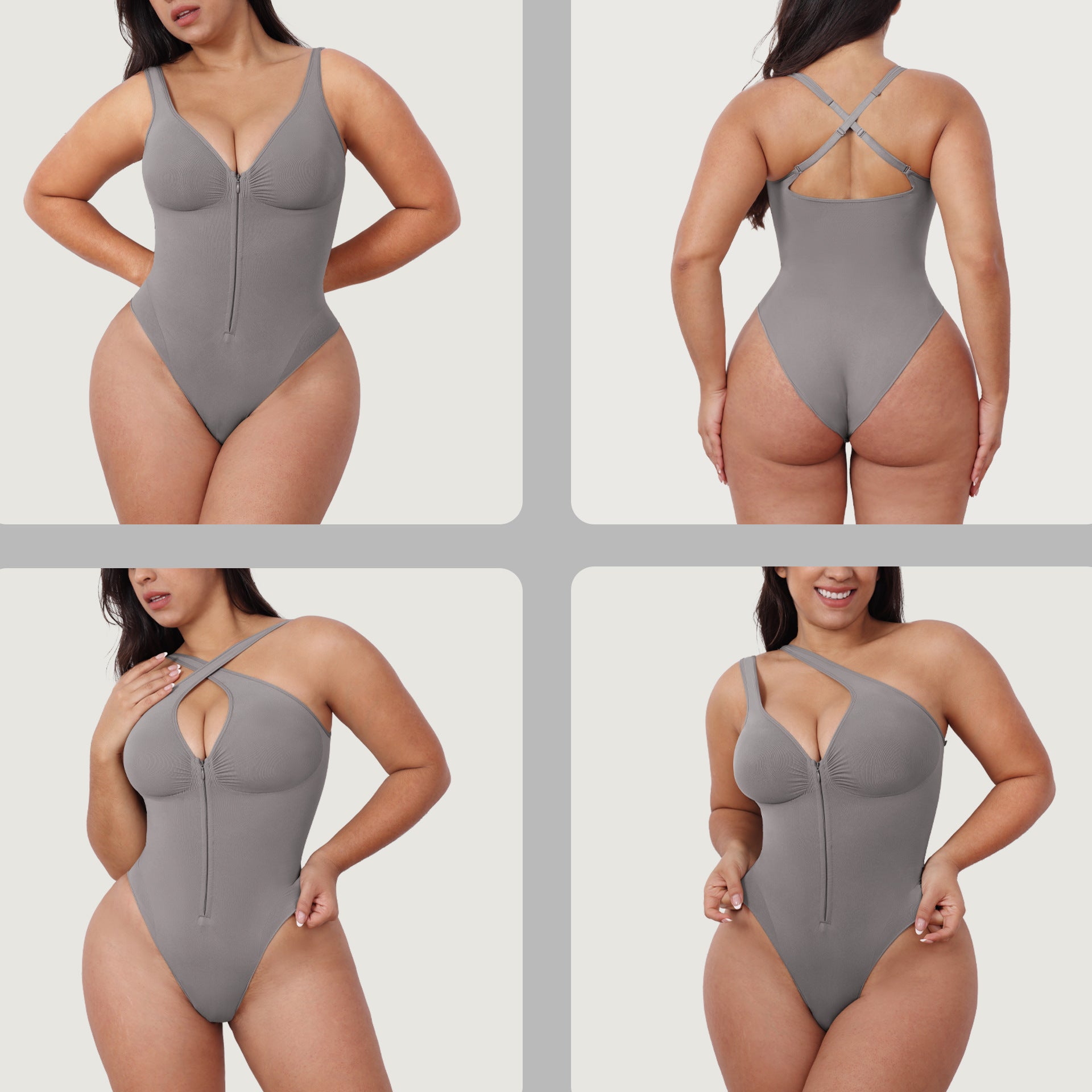 Corset Seamless Shaping And Belly Trimming Sleeveless Jumpsuit