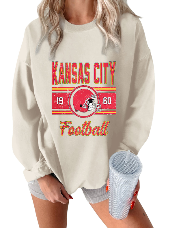 Autumn And Winter Women's Sweater Fashion Round Neck Long Sleeve Top