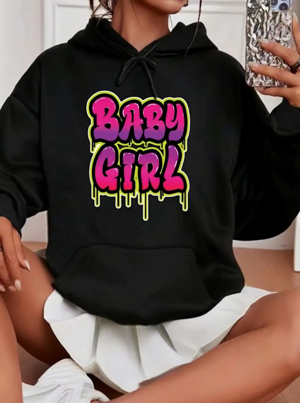 BABYGIRL Printed Sweatshirt