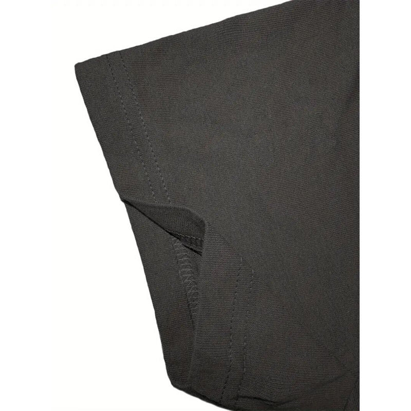 Women's Heart & Paw Print Crew Neck T-shirt Casual Short Sleeve Top For Summer