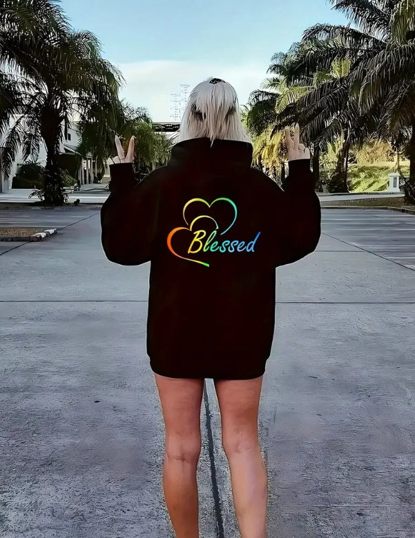 Hearts over blessed Hoodie