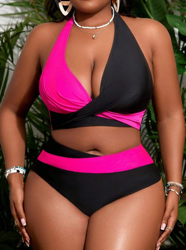 Women's Two-piece Casual Swimsuit P284-01