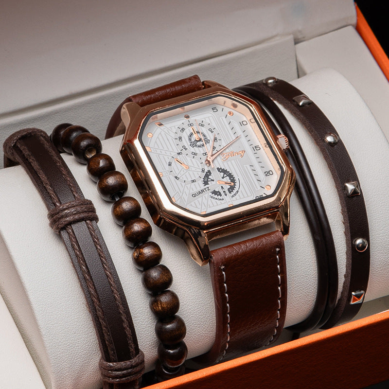 Men's Watch Suit Quartz Bracelet