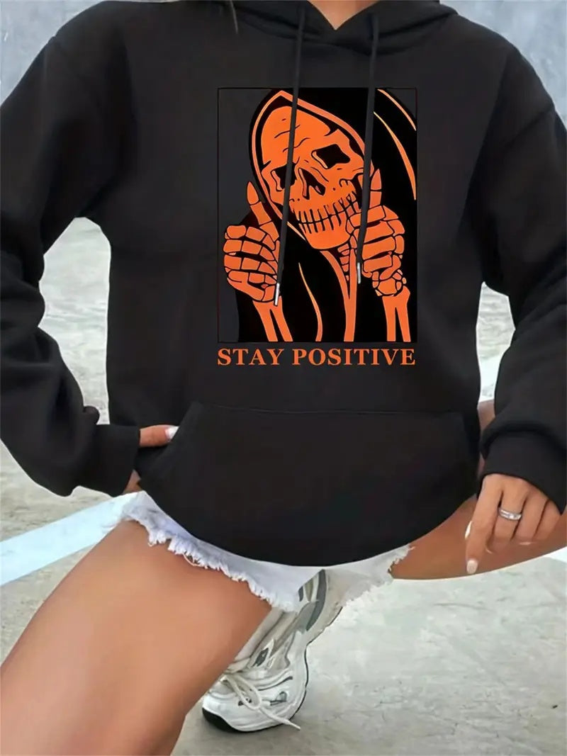 Stay positive Hoodie