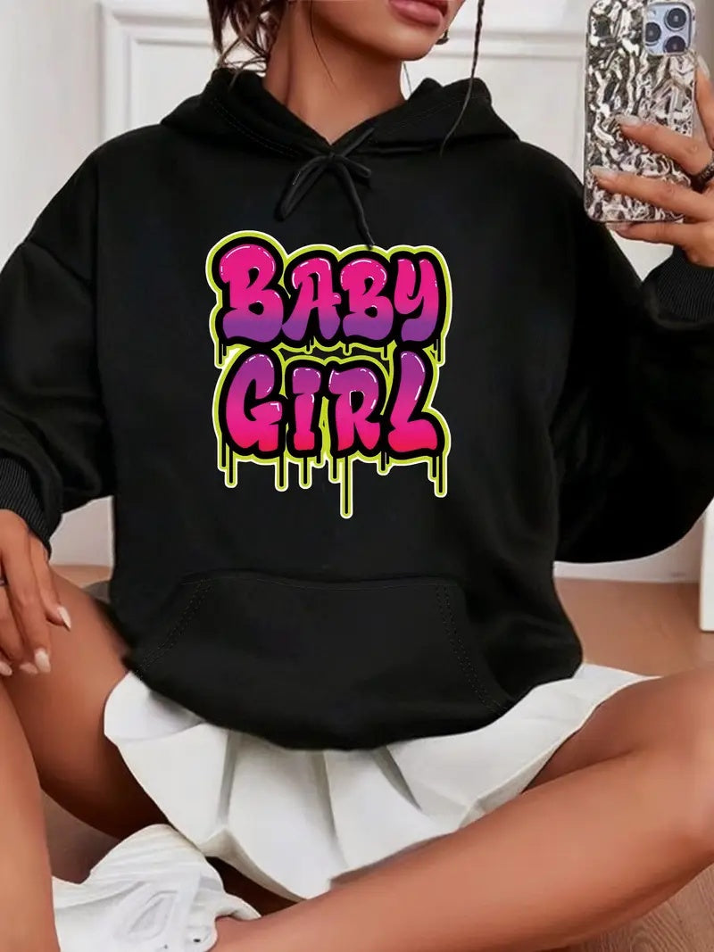 BABYGIRL Printed Sweatshirt