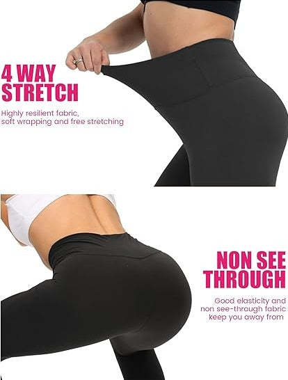 Leggings - Cropped High-rise Print Blue Brown Print