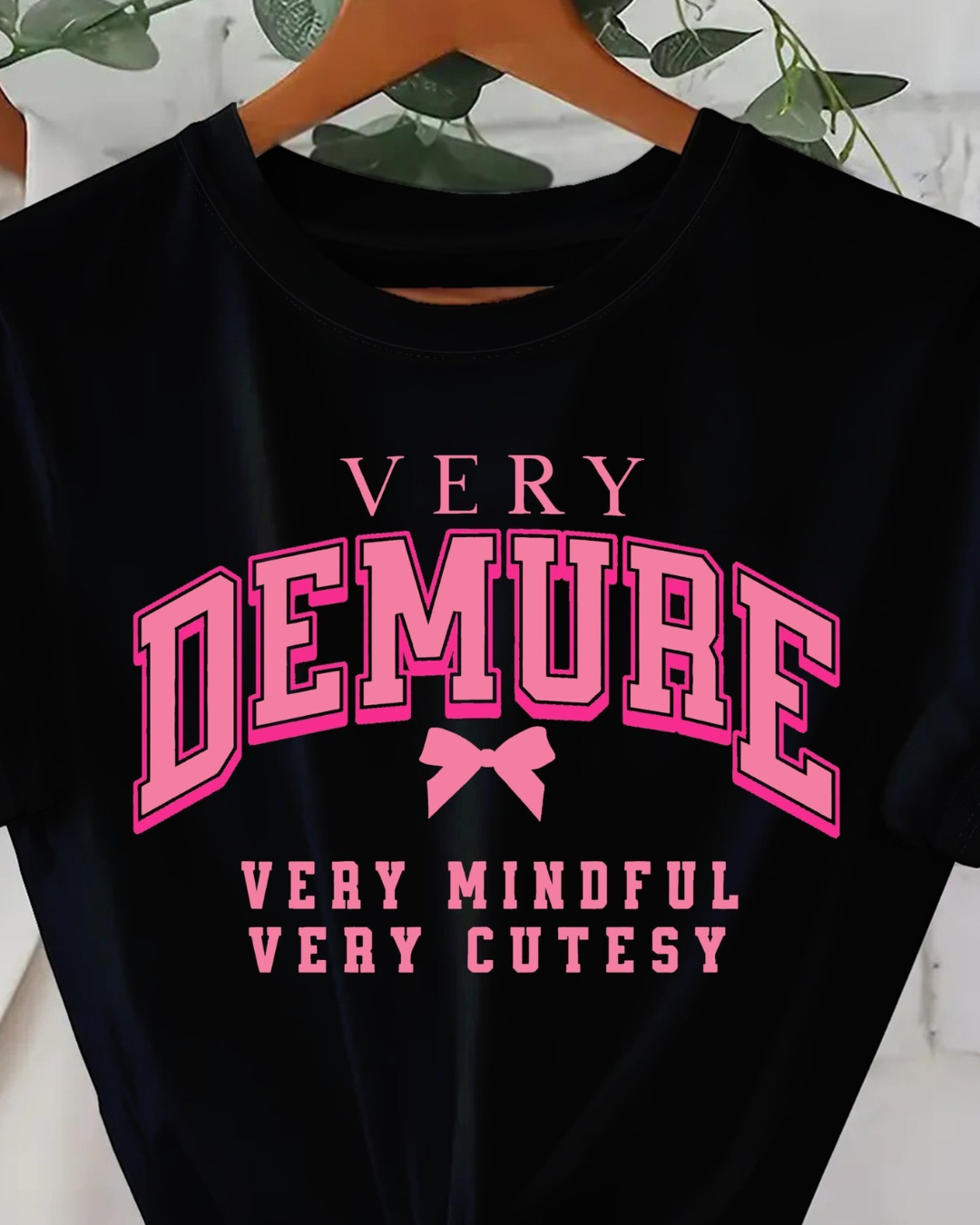 Women's Casual Round Neck Print And Bow Short Sleeve