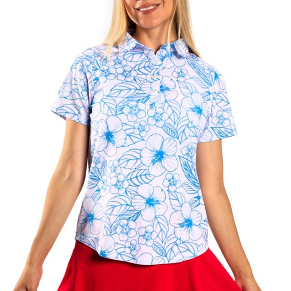 Personality Women's Swagger Golf Polo Shirt Dry