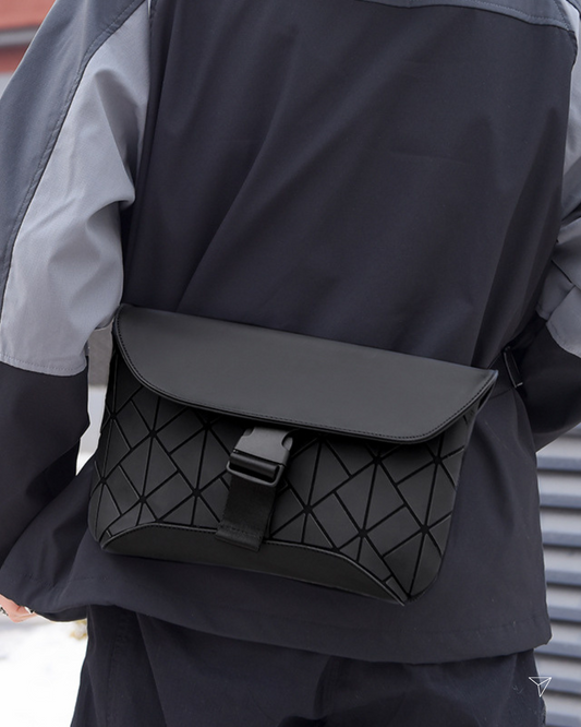 Rhombus Crossbody Design Fashion Trend Rui Camp Men's Bag