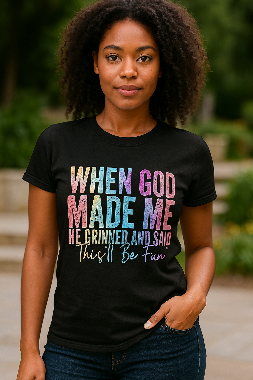 Summer Loose Men's And Women's T-shirt