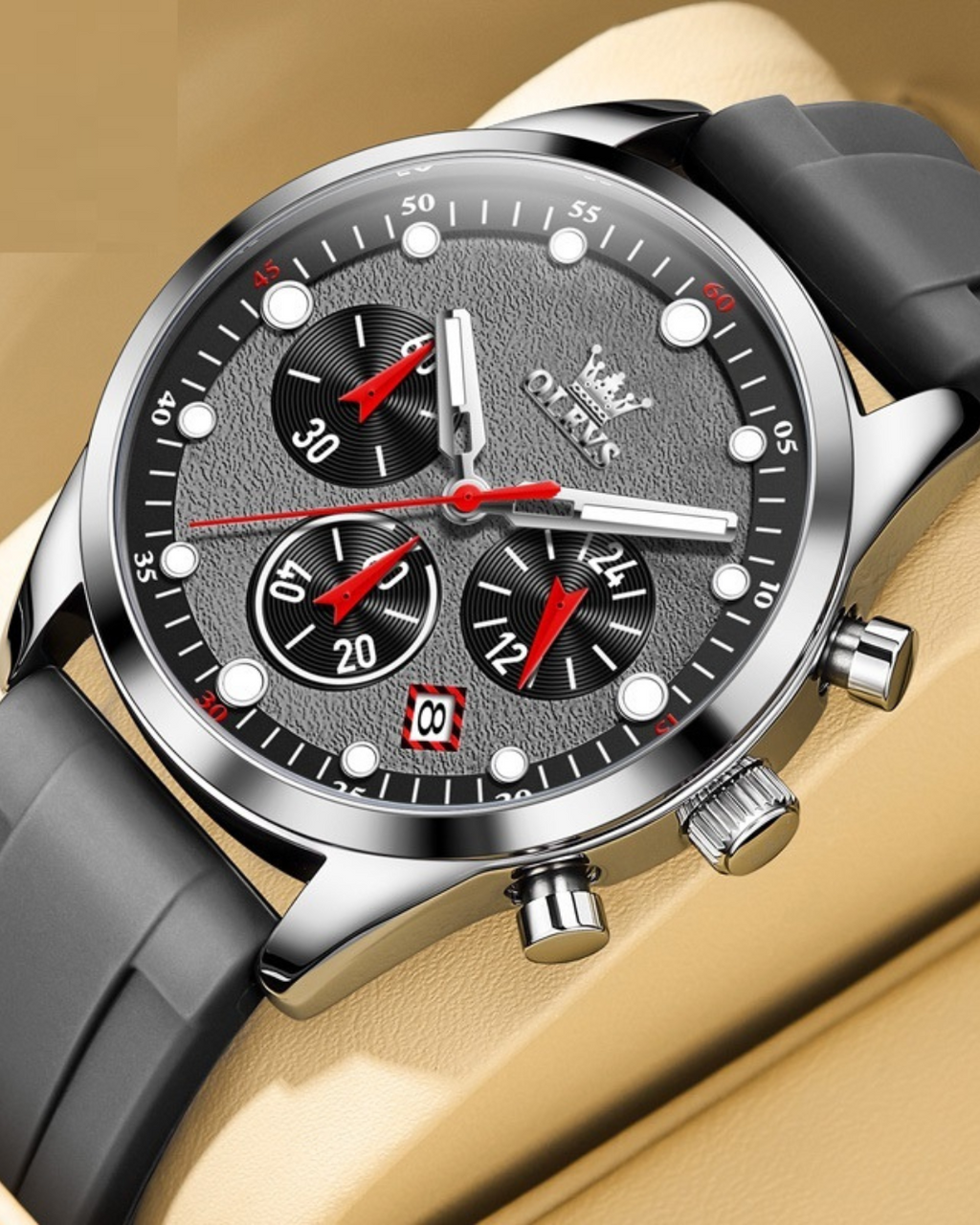 New Tape Multifunctional Men's Quartz Watch