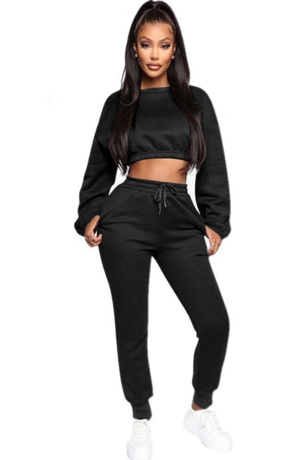 Hoodies Tops Pants Trousers Two Piece Set