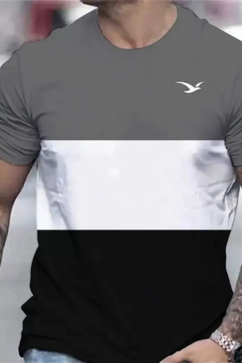 Men's T-shirt 3D Printing Athletic Clothing
