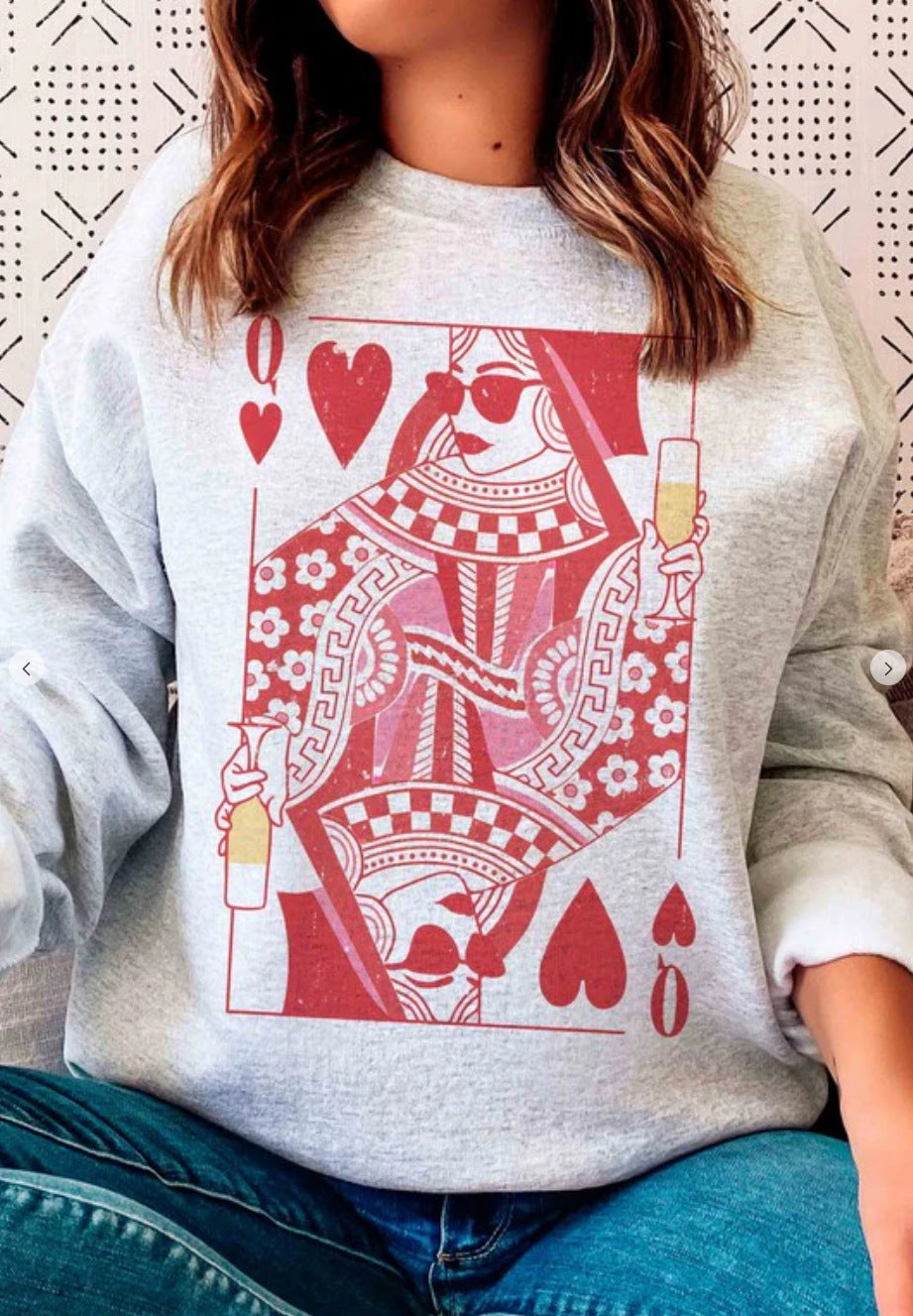 European And American Loose Casual Poker Mid-length Sweater Women