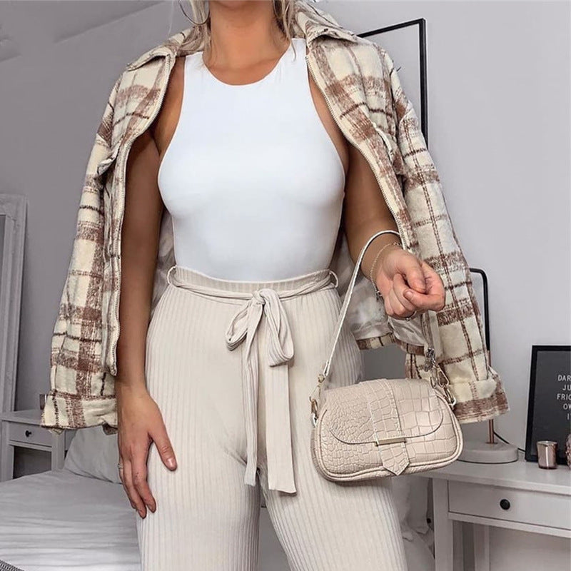 Sexy Siamese Top Slim Fit Hot Girl Jumpsuit Women's Outer Wear