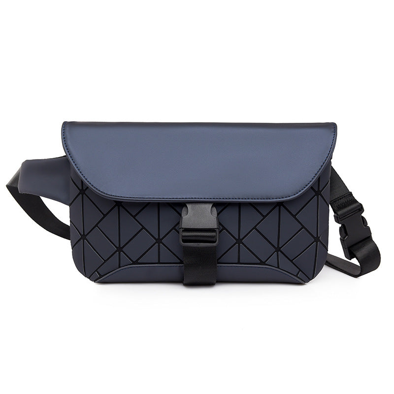 Rhombus Crossbody Design Fashion Trend Rui Camp Men's Bag