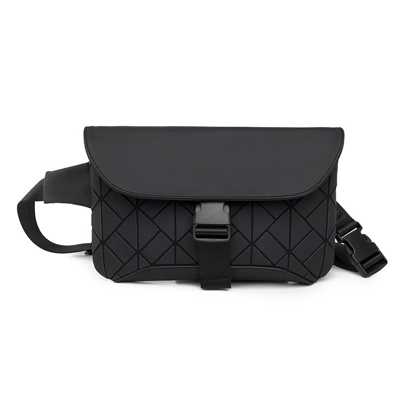 Rhombus Crossbody Design Fashion Trend Rui Camp Men's Bag