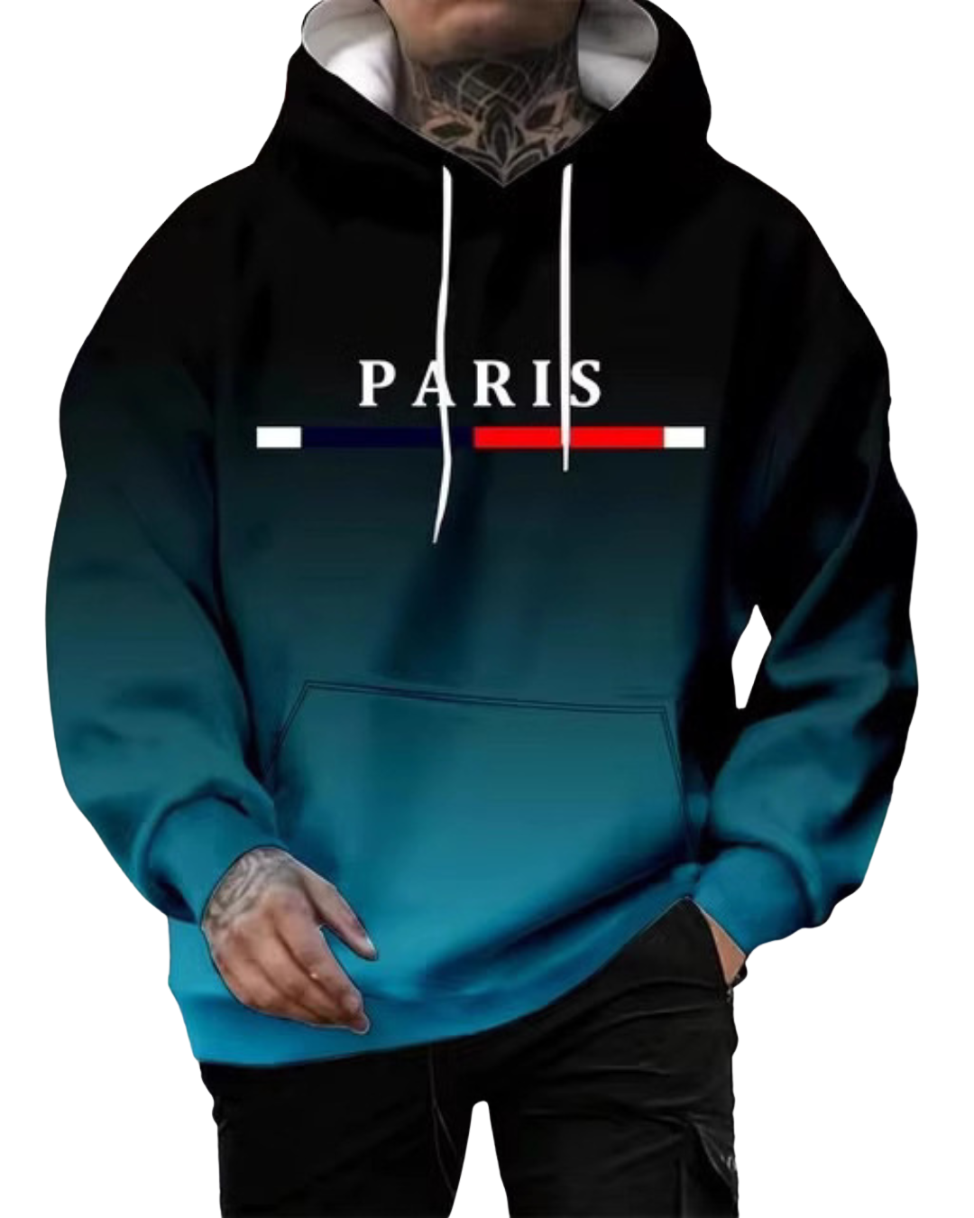 Men's Fashion 3D Digital Printing Casual Top