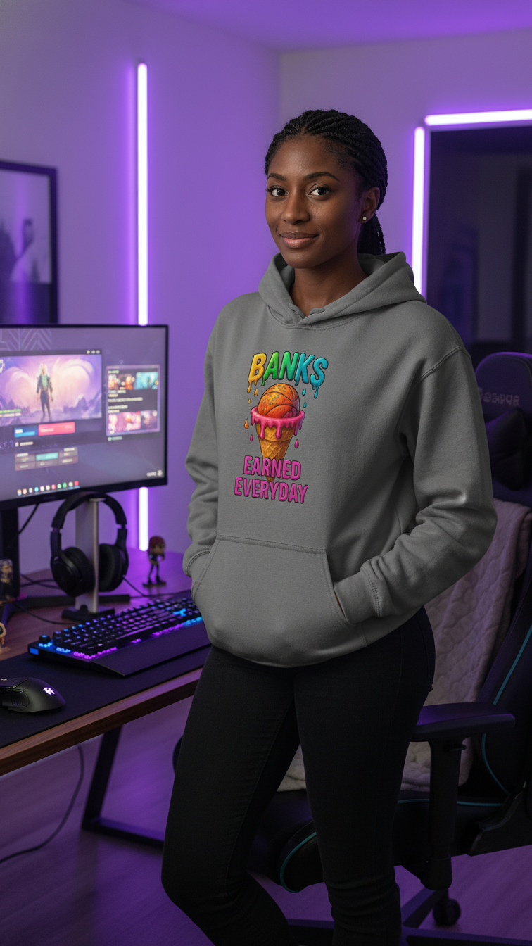 American / European Size Drop-shoulder Sleeve Casual Sports Hoodie Sweater