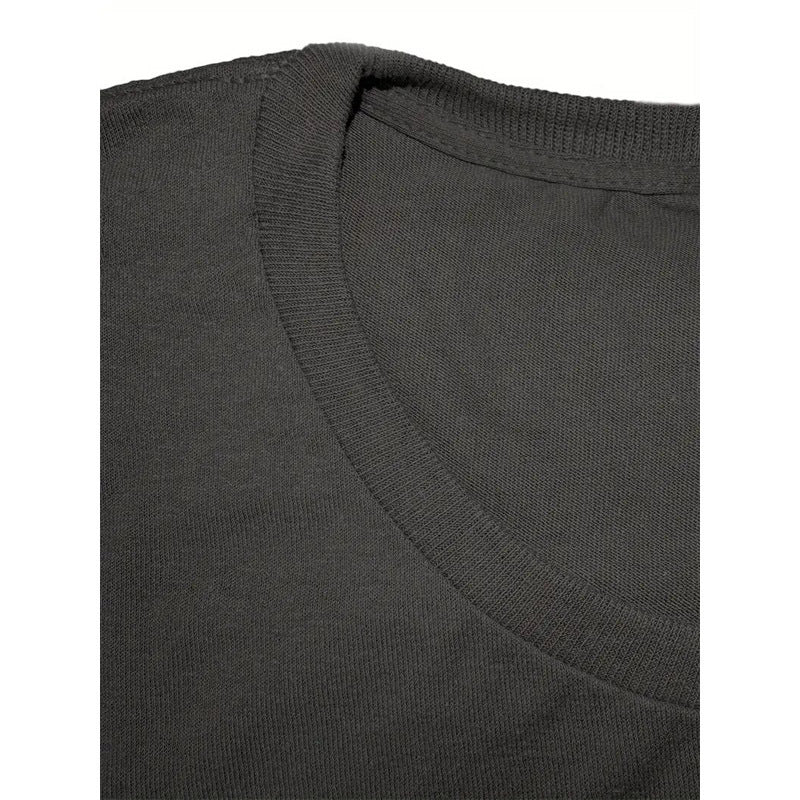 Women's Heart & Paw Print Crew Neck T-shirt Casual Short Sleeve Top For Summer