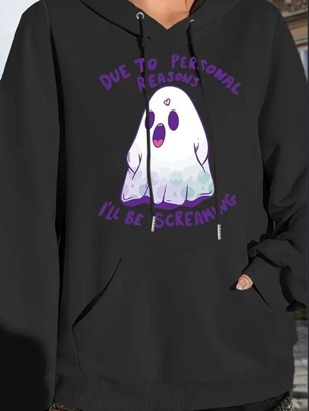 Due to personal reasons I'll be screaming Hoodie