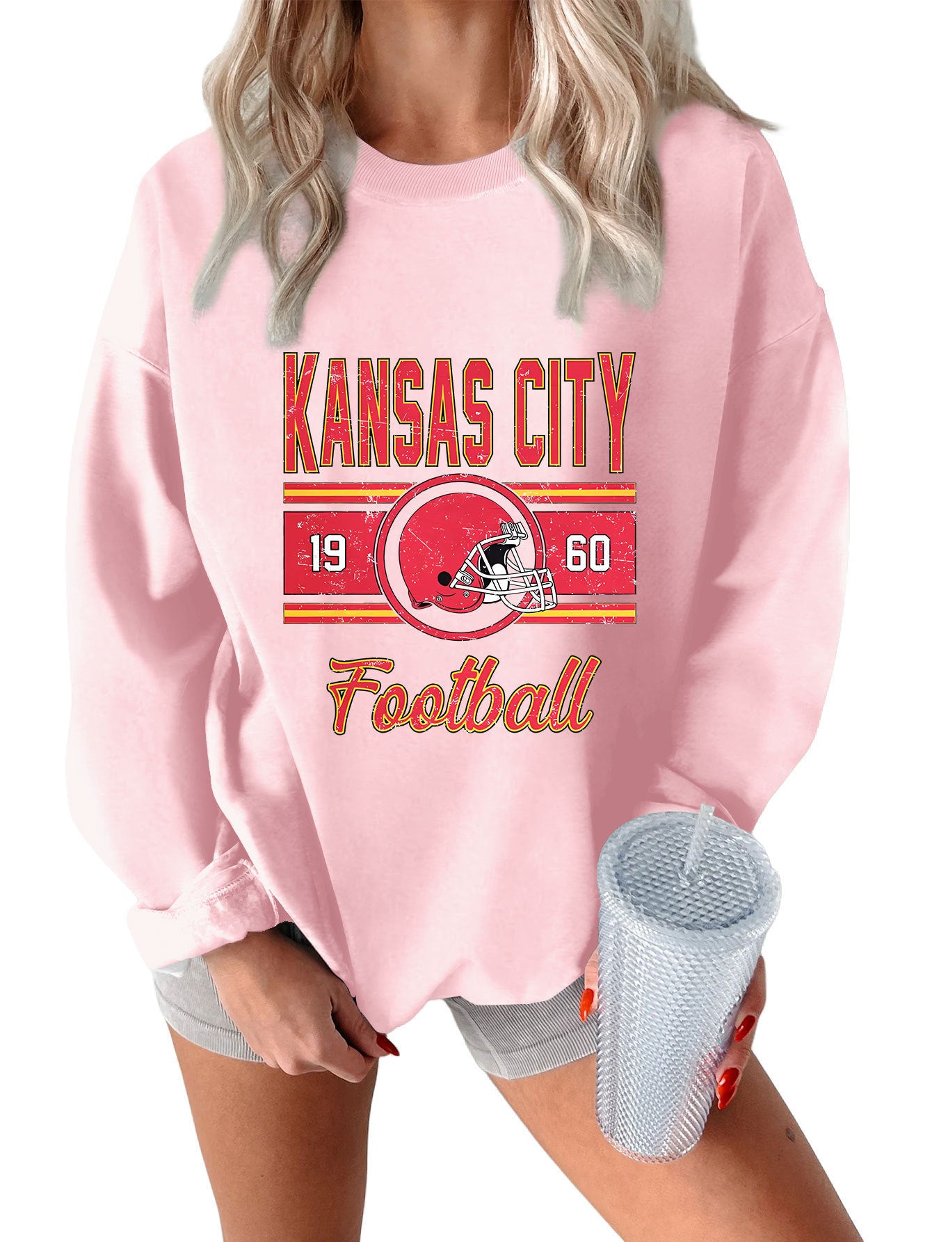 Autumn And Winter Women's Sweater Fashion Round Neck Long Sleeve Top